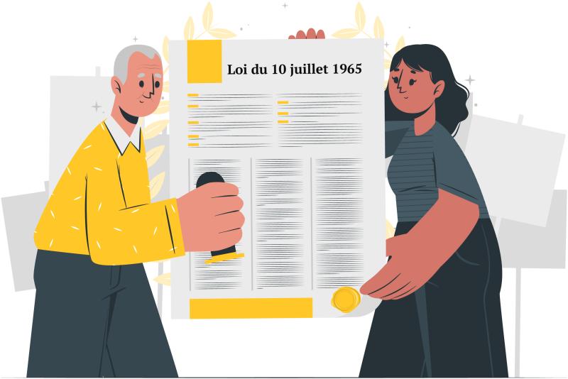 La loi du 10 juillet 1965